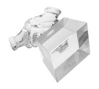 OSOLADY Trophée de Cristal pour Garçon et Filles en Quartz Forme Poignée de Main, Souvenir Mémorable l'esprit D'équipe, pour Jeux Sportifs et Écoles