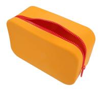 OSOLADY Trousse à Maquillage Grosse Capacité Étanche en Silicone Facile à Nettoyer Compartiments Pratiques pour Voyage et Usage Domestique