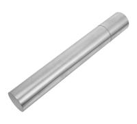 OSOLADY Tube de Rangement Cylindrique en Acier Inoxydable Argenté pour Certificats de Naissance et Documents Importants, Grosse Capacité Portable pour Diverses Occasions