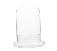 OSOLADY Vase Verre Transparent avec Cloche Verre pour Terrarium Et Décoratif pour -paysages Intérieurs