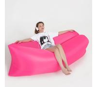 OSOYIILR Canapé gonflable, chaise longue de camping, hamac imperméable pour la plage, le jardin, la piscine, la randonnée, les pique-niques, chaise gonflable portable pour se détendre et voyager