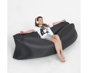 OSOYIILR Canapé gonflable, chaise longue de camping, hamac imperméable pour la plage, le jardin, la piscine, la randonnée, les pique-niques, chaise gonflable portable pour se détendre et voyager