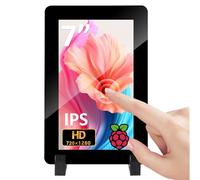 OSOYOO Écran tactile capacitif DSI IPS 720 × 1280 HD 7 pouces pour Raspberry Pi 5/4B/4B+/3 DSI & GPIO alimenté en verre trempé dureté 6H anti-traces de doigts
