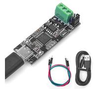 OSOYOO MKS CANable 2.0 USB-C to CAN Adapter Analyzer, Supports CAN-FD, SLCAN, SocketCAN, Candlelight, Klipper - Compatible avec XP/WIN7/WIN8, Linux