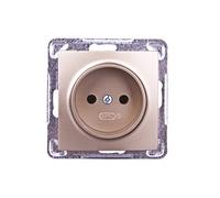 Ospel GP-1Y/m/28 Prise de courant Or IP20 16 A 71 mm 37 mm 71 mm