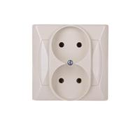 Ospel GP-2A/01 Prise de courant Beige IP20 16 A 82 mm 44 mm 82 mm