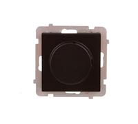 Ospel P-8RL2/m/33 Régulateur d'intensité et interrupteur Noir IP20 71 mm 50 mm 71 mm