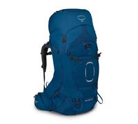 Osprey Aether 65 Sac de Grande Randonnée Homme Deep Water Blue - S/M