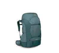 Osprey Fairview Trek 55L Sac à dos de voyage pour femme - Sac à dos hybride et sac de voyage avec organisation interne, bleu cascade, bleu torrent