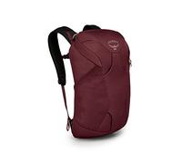 Osprey Farpoint/Fairview Travel Daypack Sac à Dos Unisexe, Zircon Red, O/S-Capacité 15L