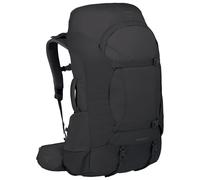 Osprey Farpoint Trek 75 Sac à dos de trekking noir, nylon recyclé, homme
