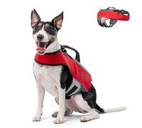 Osprey Gilet de Sauvetage pour Chien, Aide à la flottabilité réglable avec poignée, Bandes réfléchissantes, Convient aux Chiens de Petite, Moyenne et Grande Taille - Gilet de sécurité pour Les