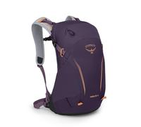 Osprey Hikelite Unisexe Sac à dos, 18L, Purple Ink/Purple Dusk/Cheddar Orange, O/S