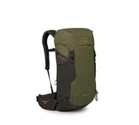Osprey Kestrel LT 28L Sac à dos de randonnée léger pour homme avec housse de pluie imperméable, vert mousse