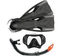 Osprey Kit complet de plongée libre - Noir/Orange - Taille XXL (44-48 EU)