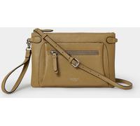 Osprey London Osprey London Beige The Ruby Leather Cross-Body Bag
