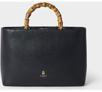 Osprey London Osprey London Black Medium The Clio Leather Grab Bag