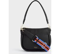 Osprey London Osprey London Black The Hendrix Leather Shoulder Bag