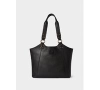 Osprey London Osprey London Black The Monterrey Leather Tote Bag