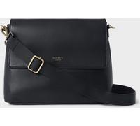 Osprey London Osprey London Black The Runner Leather Cross-Body Bag