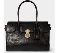 Osprey London Osprey London Black The Weybridge Leather Shoulder Bag