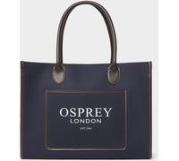 Osprey London Osprey London Blue The Great Gaddesden Canvas Tote Bag
