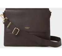 Osprey London Osprey London Brown The Runner Leather Crossbody Bag