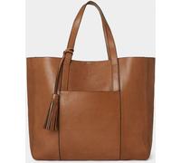 Osprey London Osprey London Brown The Santa Fe Small Leather Tote