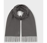 Osprey London Osprey London Light Grey The Rainbow Wrap Scarf