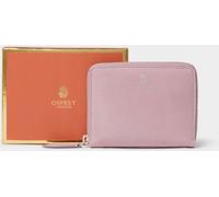 Osprey London Osprey London Purple The Wentworth Medium Leather Zip Around Purse
