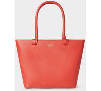 Osprey London Osprey London Red The Collier Leather Tote Bag