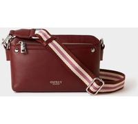 Osprey London Osprey London Red The Stella Leather Cross-Body Bag