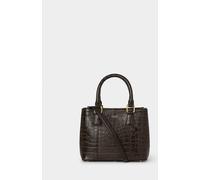 Osprey London Osprey London The Adaline Mini Leather Grab Brown Bag