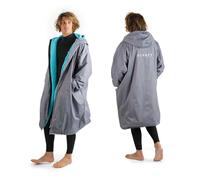 Osprey Peignoir à langer pour enfants et adultes, imperméable, peignoir de natation et de plage, unisexe, gris, S