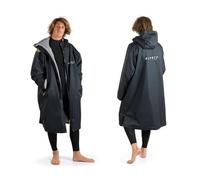 Osprey Su4041 Peignoir à Langer pour Adulte, pour Le Surf et la Natation, avec Tissu Polaire Sherpa, imperméable et Coupe-Vent, avec Sac de Transport, Unisexe, Noir
