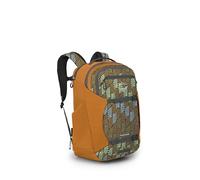 Osprey Proxima Sac à dos pour ordinateur portable, pour campus, 30 L, orange caramel/imprimé Kazuma