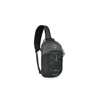 Osprey Quasar Sac à bandoulière - Sac à dos à bandoulière quotidien avec pochette pour ordinateur portable, poche pour bouteille et poche pour téléphone, gris chiné