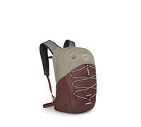 Osprey Quasar sac à dos quotidien unisexe Sawdust Tan/Raisin Red O/S