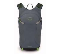 Osprey Sac à dos de randonnée gris vert fluo pour femme et homme - Sportlite 15 Tungsten / Grey Wolf 303813