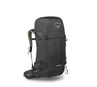 Osprey Stratos Sac à dos de randonnée léger avec housse de pluie imperméable pour homme, 44 l, noir corbeau
