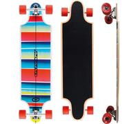 Osprey Stripe II 38" Dropdown Twin Tip Longboard - ABEC 9