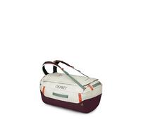 Osprey Transporter - Sac à Dos de Voyage léger de 65 l - Sac à Dos résistant à l'eau pour Homme et Femme, Blanc mystère