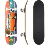 Skateboard Osprey Volkswagen complet débutants double kick trick, 31 x 8”, deck érable