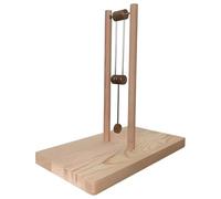 OSPSHPG Décoration de Table « Chaos Double Pendulum », Sculpture cinétique en Bois, Jouet de Bureau à Pendule cinétique, pour Le Bureau ou la Maison, Anti-Stress