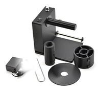 OSPSHPG Enrouleuse de étiquettes de Bureau, Enrouleur Automatique d'autocollants, enroulement bidirectionnel, sans mandrin, avec Manchon de 40/76 mm, pour l'enroulement d'étiquettes adhésives