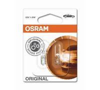 Ampoule halogène OSRAM W1,2W 12V/1,2W, 2 pièce
