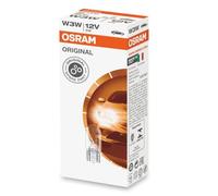 Ampoule secondaire OSRAM W3W Standard 12V, 3W, 10 pièce