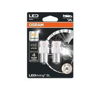 OSRAM 2X Ampoules LEDriving SL P21W Orange LED 7506DYP-02B