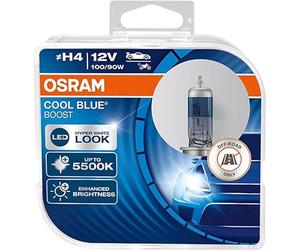 OSRAM 2X H4 100/90W Cool Blue Boost, Lampe DE Phare HALOGÈNE, 62193CBB-HCB, 12V, P43t BOÎTE Duo