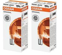 Osram 36X11 C5W 12V 10W * 10, Argenté, Folding Box (Lot de 2)